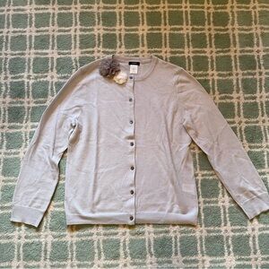 EUC vintage J Crew corsage cardigan: M